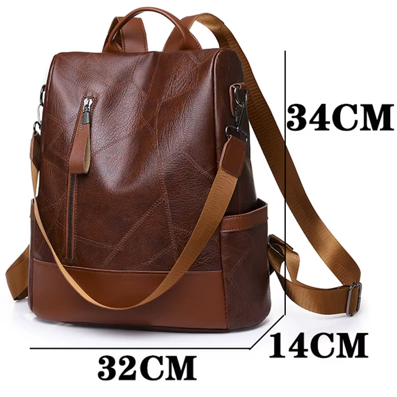 2023 Women's Designer Backpack - High-Quality Soft Leather, Fashionable and Spacious Antitheft Shoulder Bag