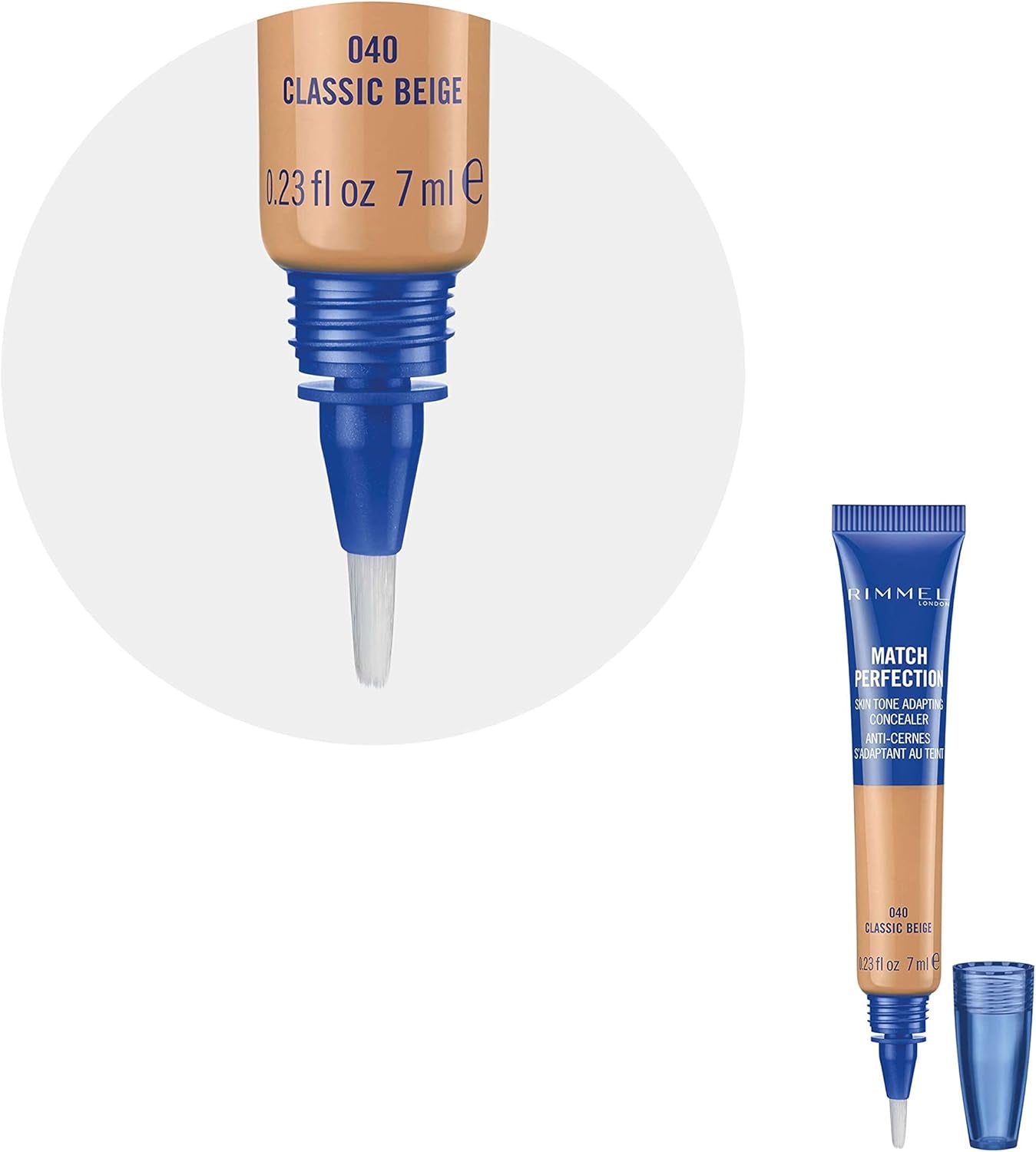 London Match Perfection Concealer in Classic Beige 040