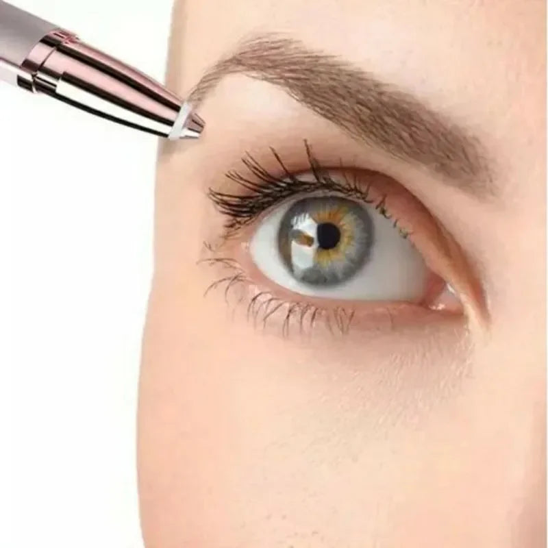 Rechargeable Mini Electric Eyebrow and Facial Hair Trimmer for Women