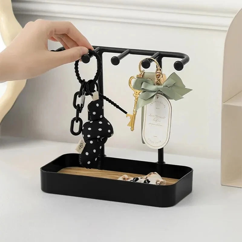 Home Tabletop Jewelry Storage Rack for Earrings, Necklaces, and Bracelets