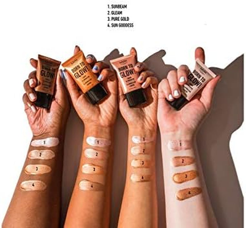 Born to Glow Liquid Illuminator - Pure Gold