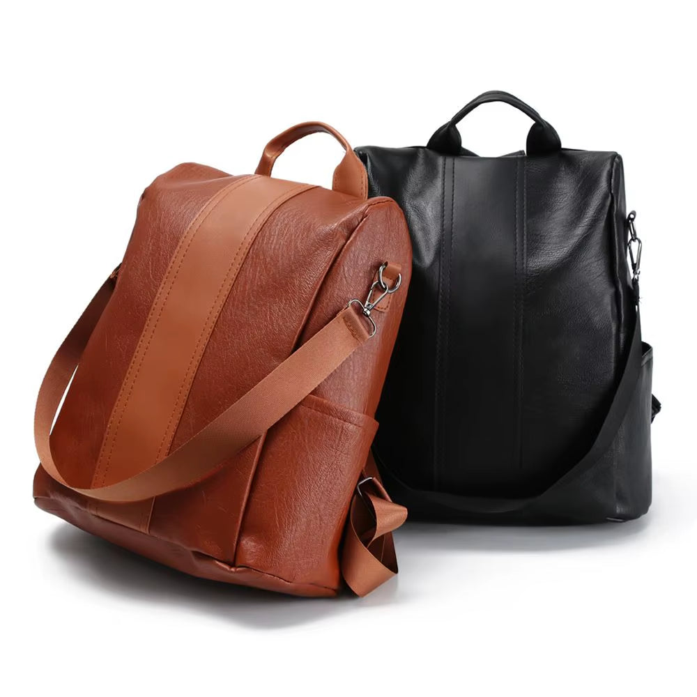 Women's Anti-Theft Casual Backpack - Multi-Functional Outdoor Rucksack for Travel and Daily Use