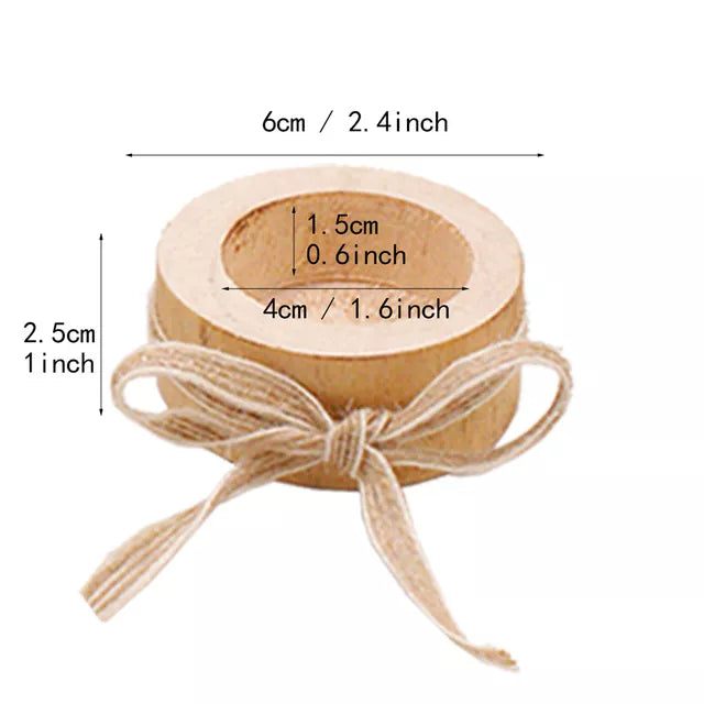 Wooden Candles