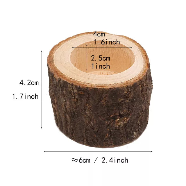 Wooden Candles