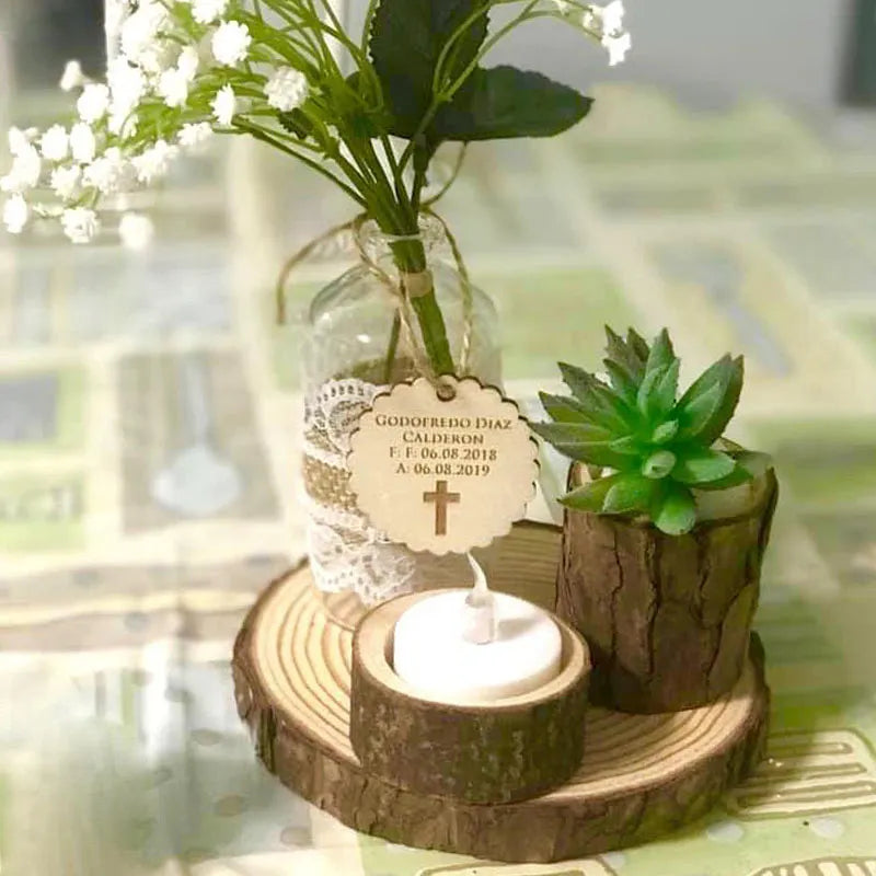 Wooden Candles