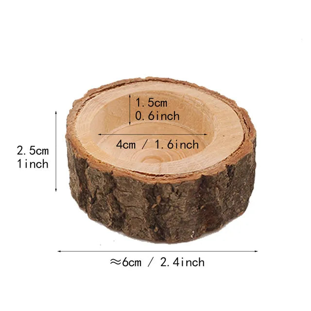Wooden Candles