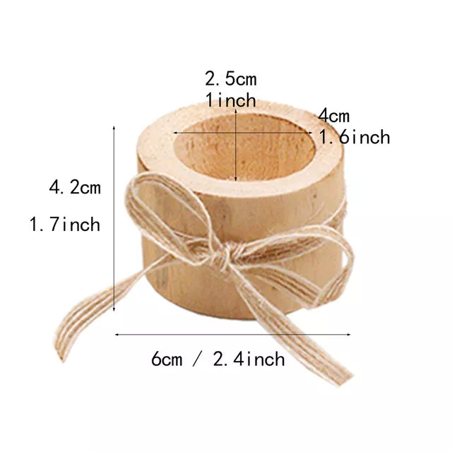 Wooden Candles