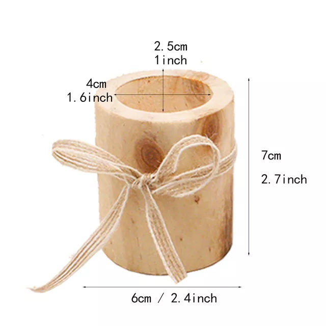 Wooden Candles