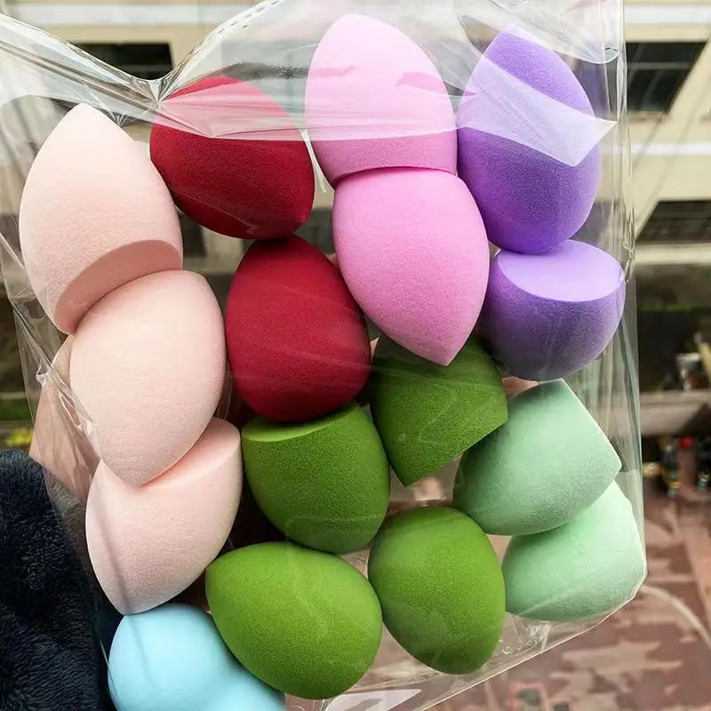 Super Soft Cosmetic Puff Beauty Egg Set - Water Drop Makeup Blenders (5/10PCS)
