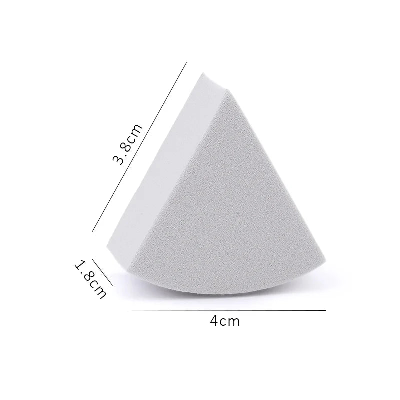 Triangle Makeup Blender Set - 20/50 Pcs in 7 Colors for Liquid Foundation and Powder, Suitable for Wet and Dry Application