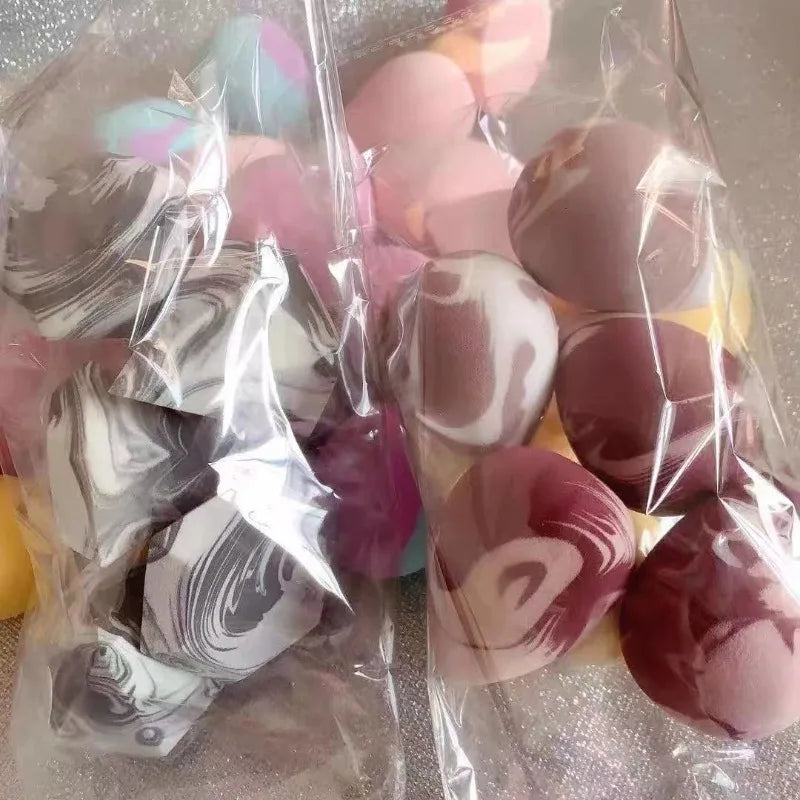 Super Soft Cosmetic Puff Beauty Egg Set - Water Drop Makeup Blenders (5/10PCS)