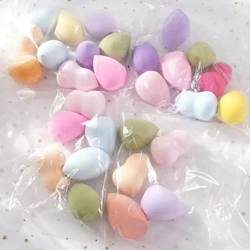 Super Soft Cosmetic Puff Beauty Egg Set - Water Drop Makeup Blenders (5/10PCS)