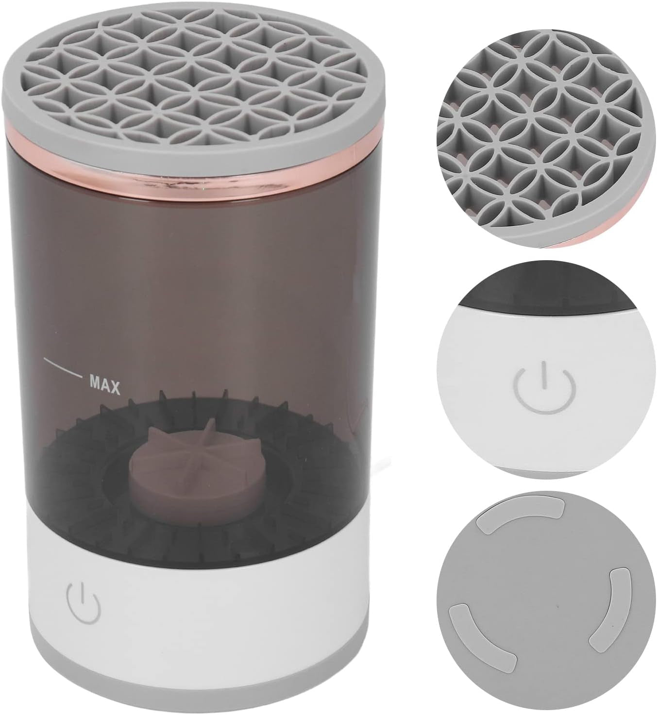 Electric Makeup Brush Cleaner Machine - Portable Automatic USB Brush Cleaner for All Sizes of Beauty Brushes