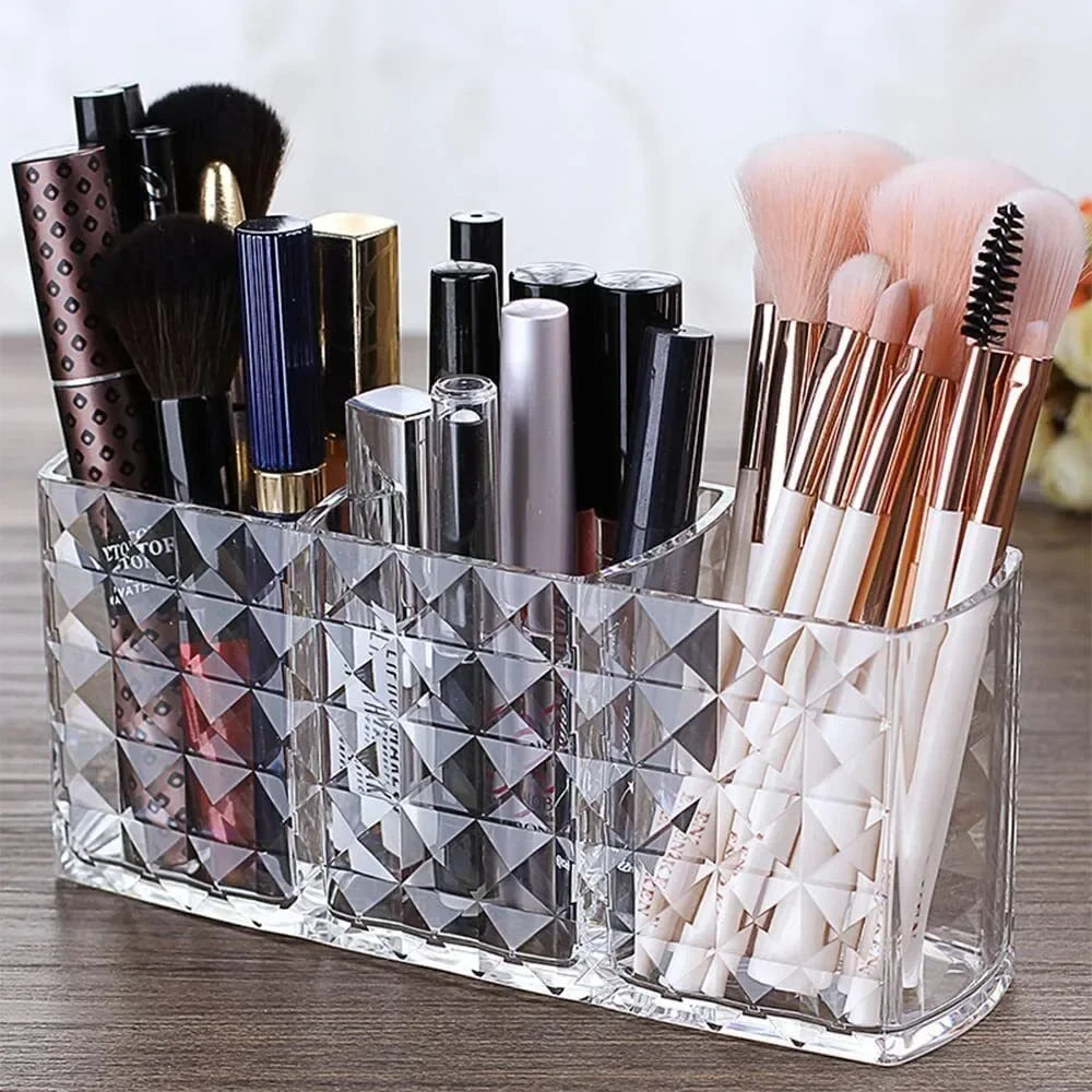 1PC Clear Acrylic Makeup Brush Holder