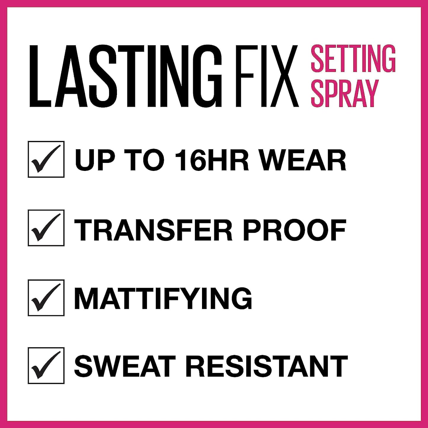 Long-Lasting Makeup Setting Spray