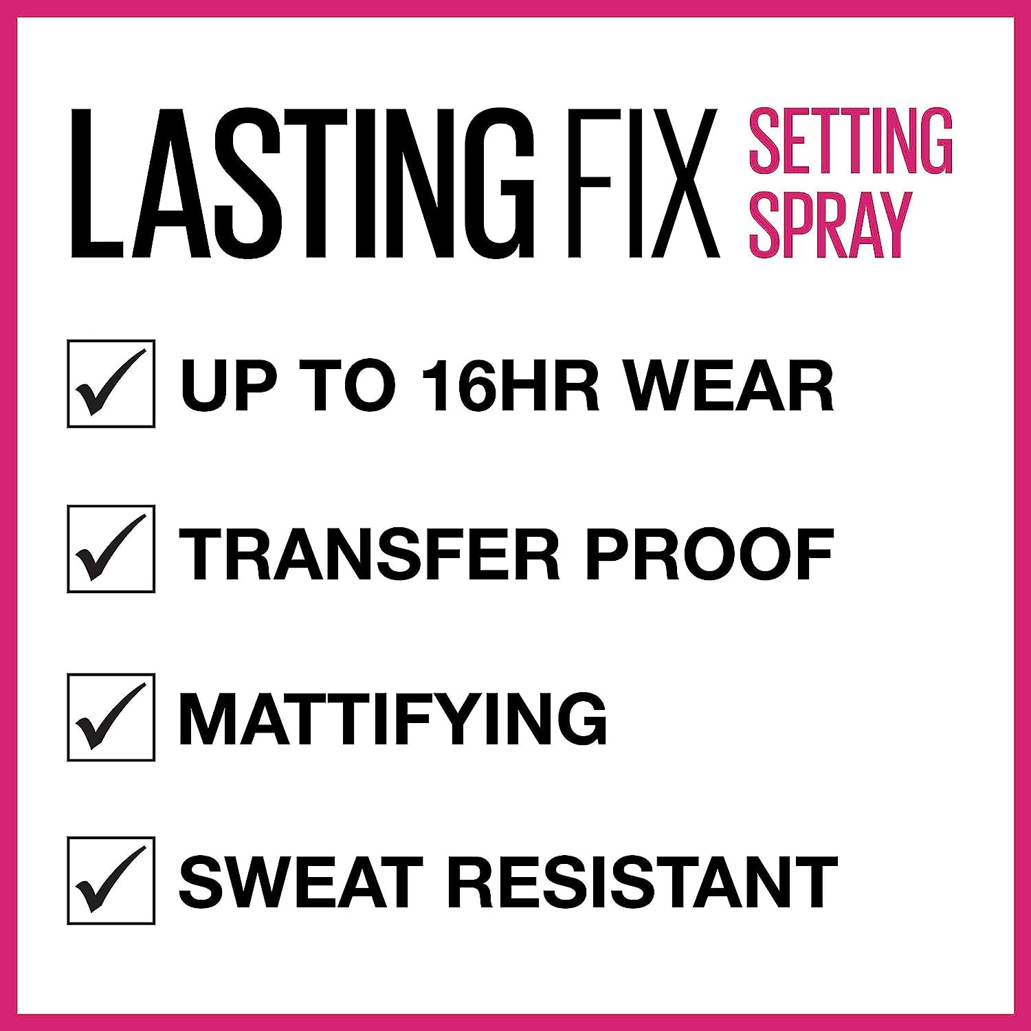Long-Lasting Makeup Setting Spray