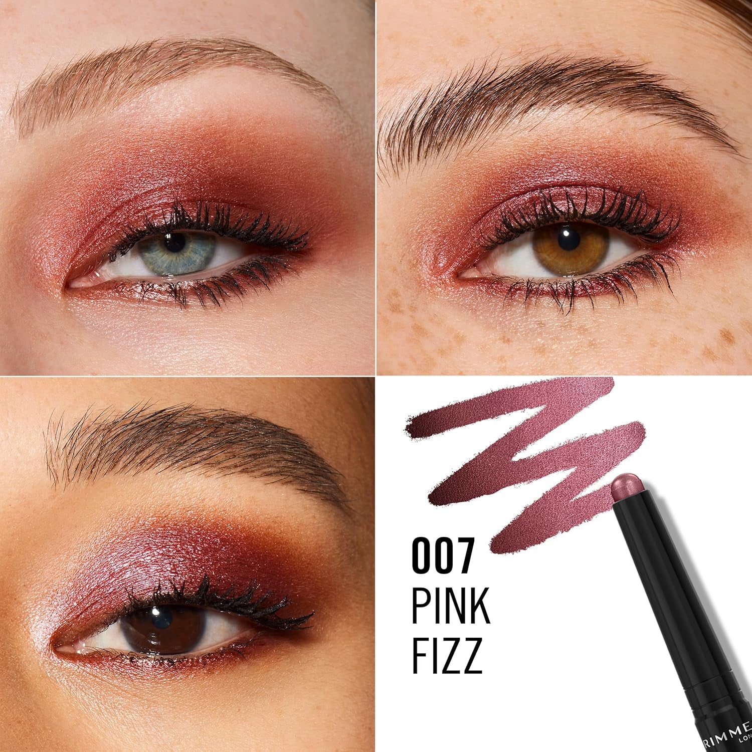 Wonder'Last Shadow Stick in 007 Pink Fizz, 1.64g