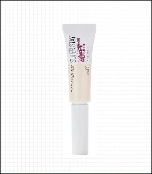 Maybelline Superstay Full Coverage Under-Eye Concealer, 6ml - Shade 05 Ivory (Pack of 3)