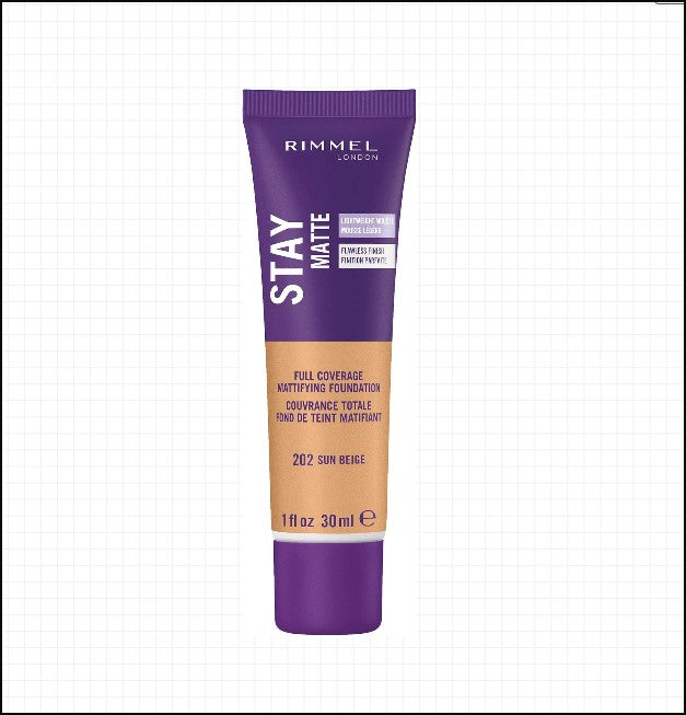 Stay Matte Foundation - Sun Beige, 1 fl oz