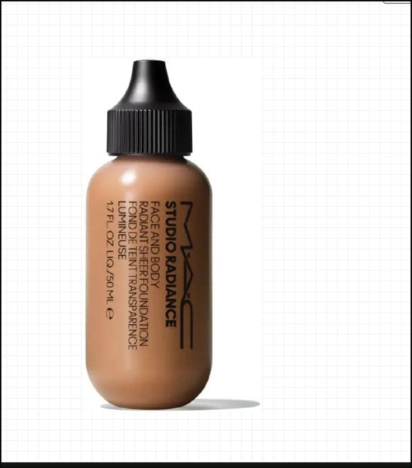 Studio Radiance Face and Body Radiant Sheer Foundation, Shade C4, 50 ml