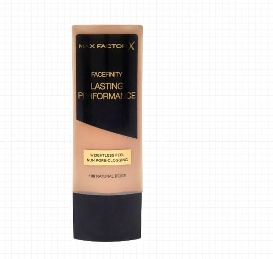 Lasting Performance Foundation - 106 Natural Beige, 1.18 Oz