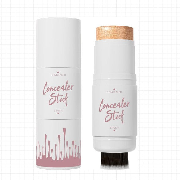 Dual-Ended Multi-Functional Contouring and Highlighting Blush Stick for Dimension Enhancement (M06#Highlight, 4G)