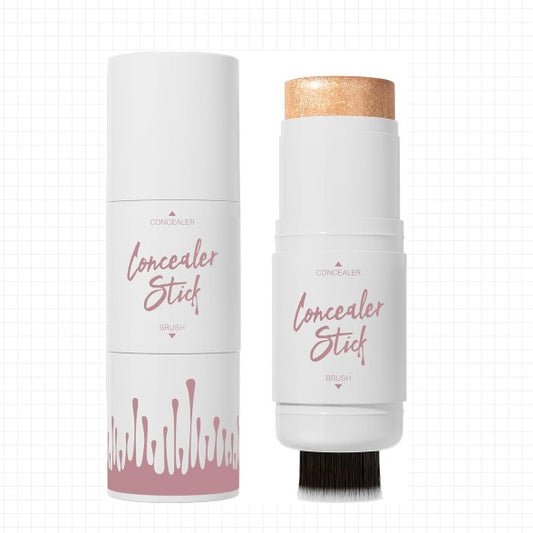 Dual-Ended Multi-Functional Contouring and Highlighting Blush Stick for Dimension Enhancement (M06#Highlight, 4G)