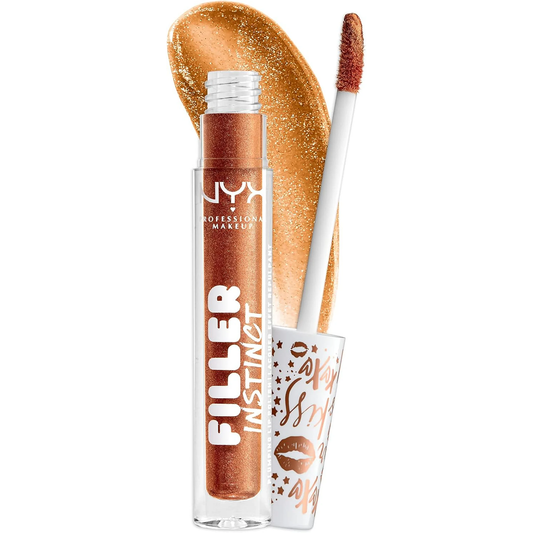 Filler Instinct Plumping Lip Polish in New Money (Copper Gold)
