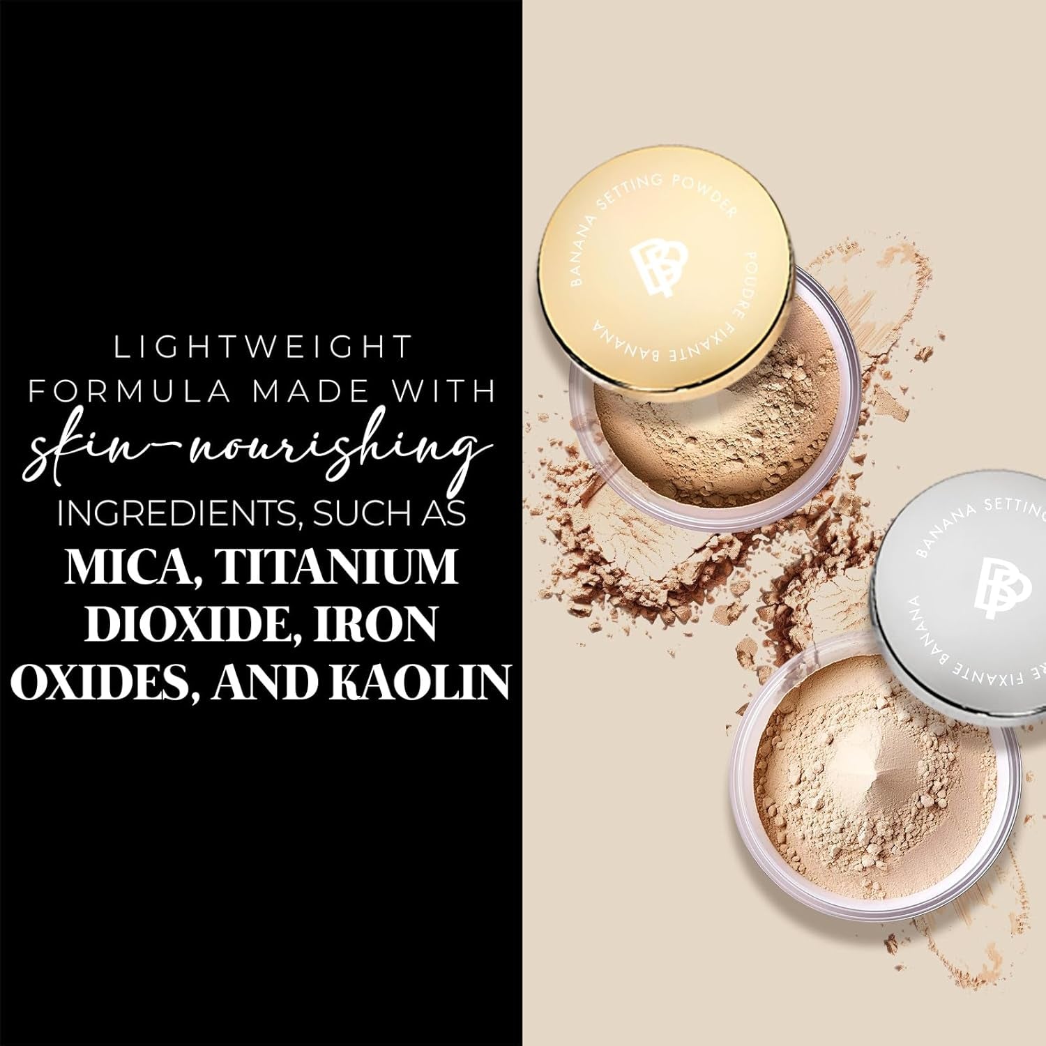 Banana Setting Powder for Flawless Finish