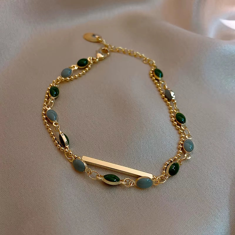2024 Luxury Gold Bead Bracelets for Women - Elegant Friendship Jewelry for All Genders