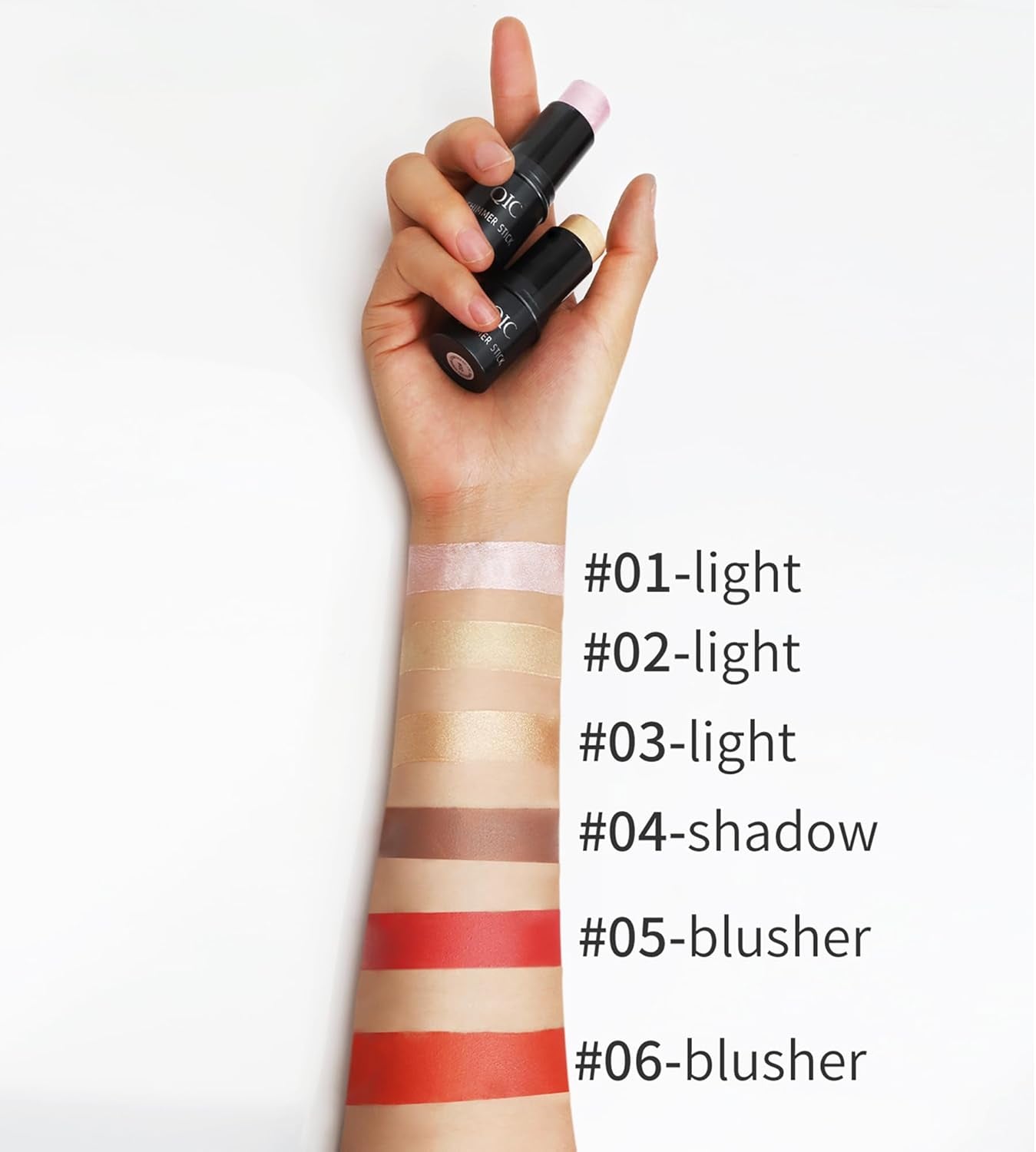 Multi-Purpose Blush and Highlight Pencil - 5# Blush, 6G