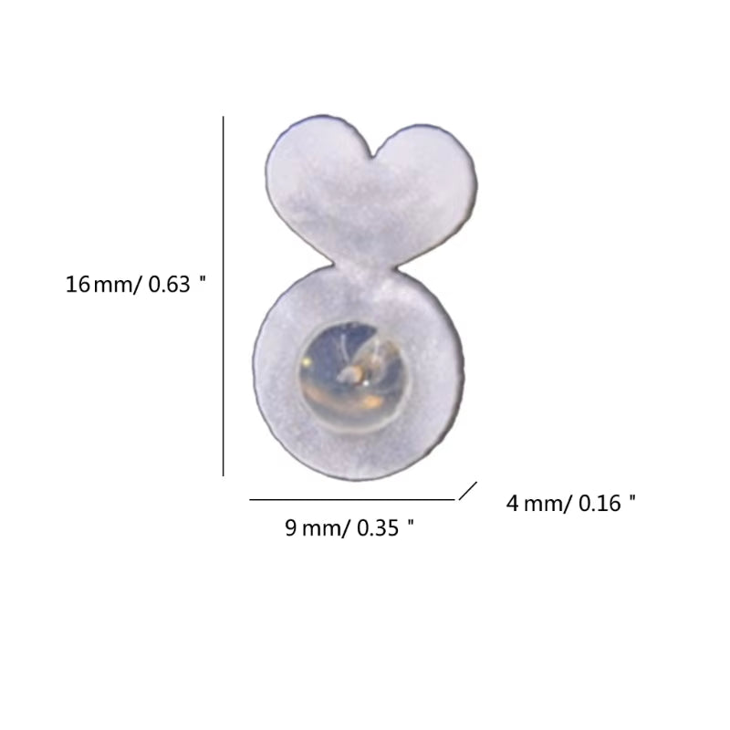 Supportive Earring Lifters for Heavy Earrings - Unique Backing Solution for Ear Studs and Lobes