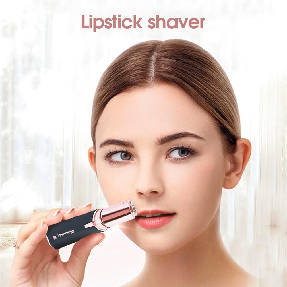 Women's Facial Hair Removal Device - Epilator and Razor for Face, Lip, and Chin Care