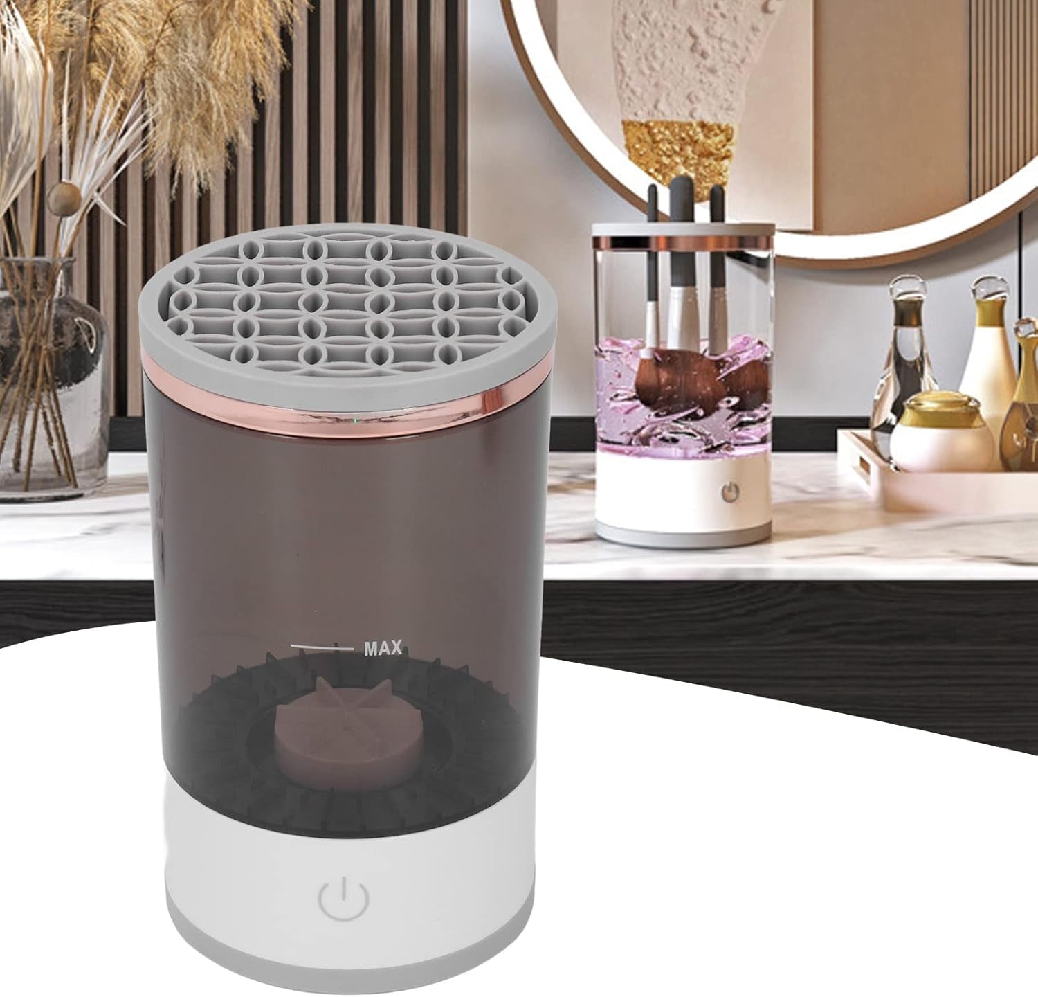 Electric Makeup Brush Cleaner Machine - Portable Automatic USB Brush Cleaner for All Sizes of Beauty Brushes
