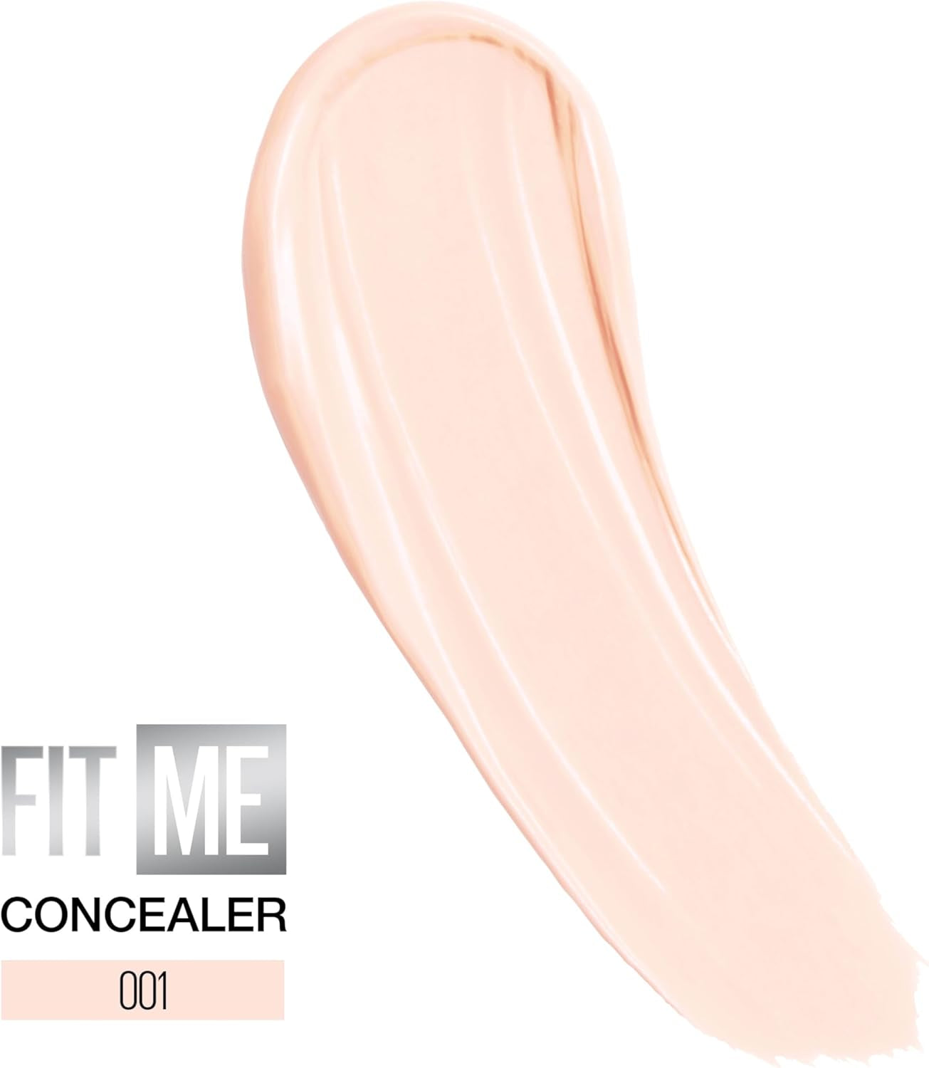 Maybelline Fit Me Liquid Concealer - Natural Coverage, Lightweight, Oil-Free, Cool Ivory (Packaging May Vary)