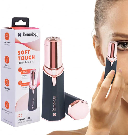Women's Facial Hair Removal Device - Epilator and Razor for Face, Lip, and Chin Care