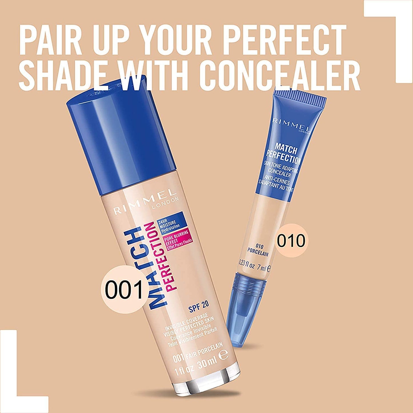 London Match Perfection Concealer in Classic Beige 040