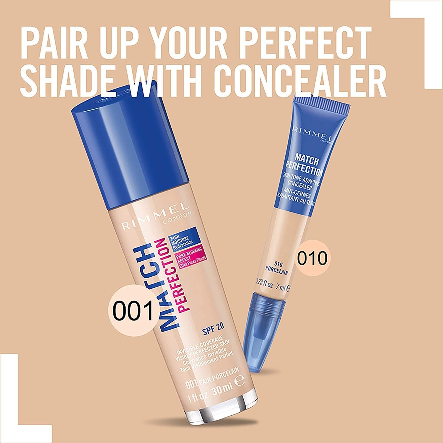 London Match Perfection Concealer in Classic Beige 040