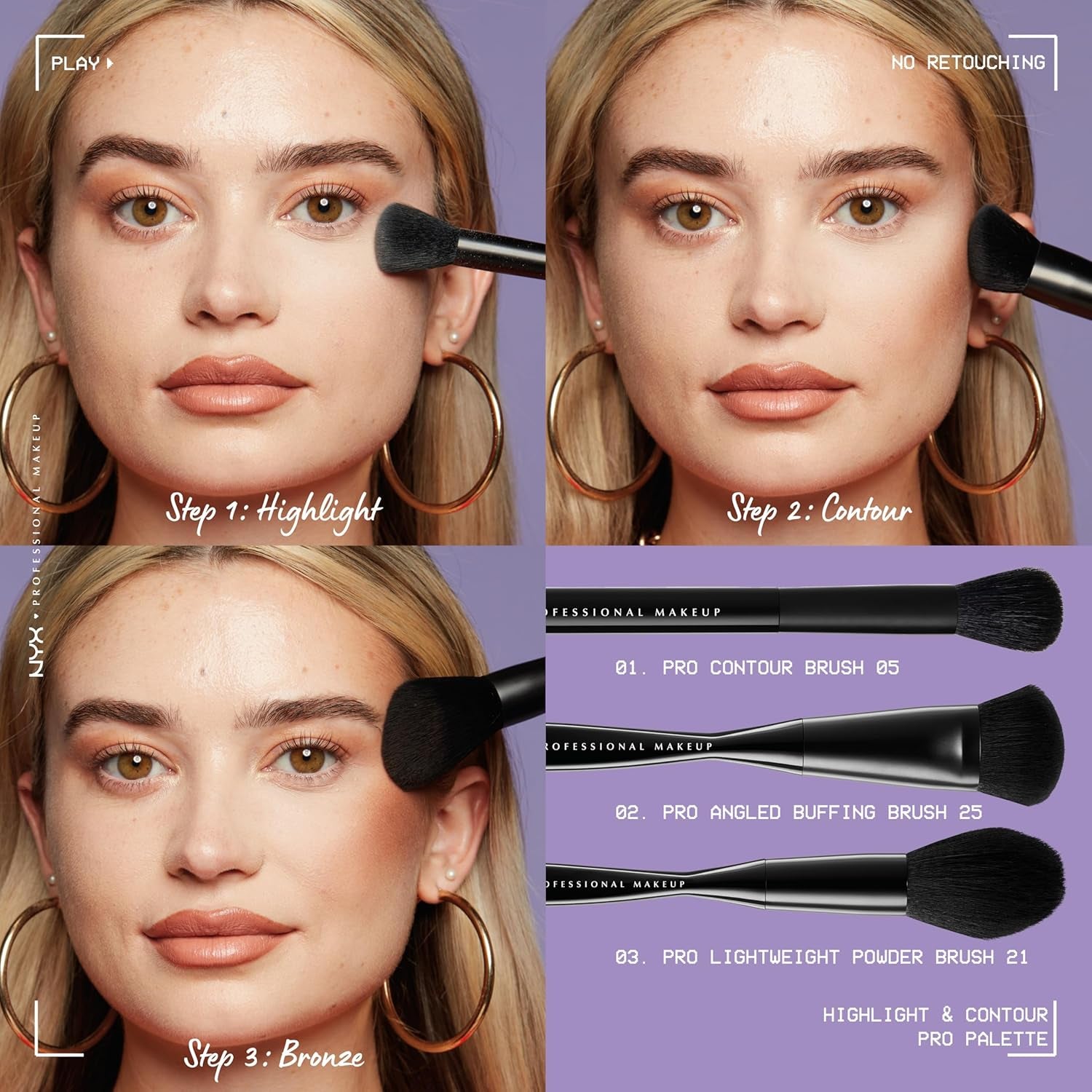 Highlight and Contour Pro Palette