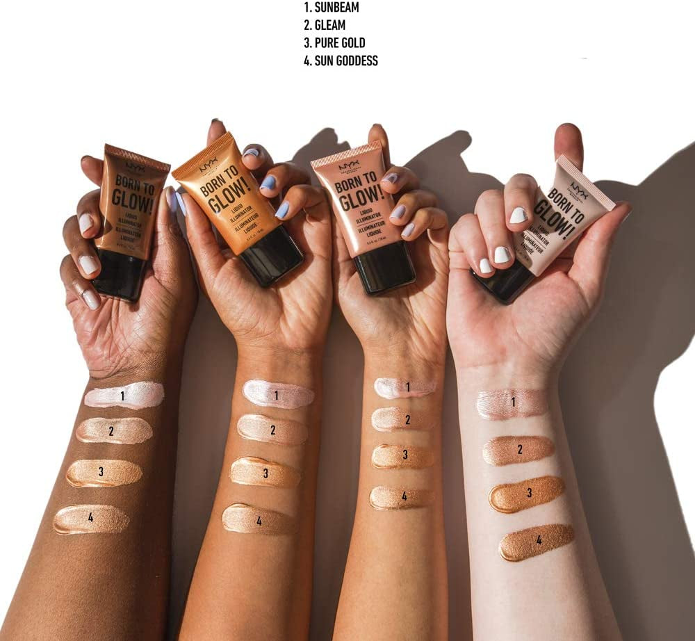 Born to Glow Liquid Illuminator - Pure Gold