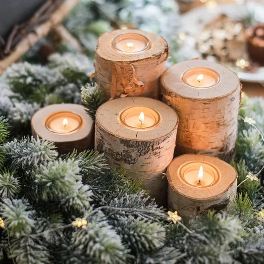 Wooden Candles