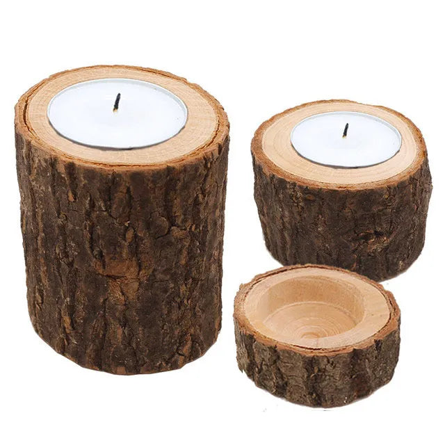Wooden Candles