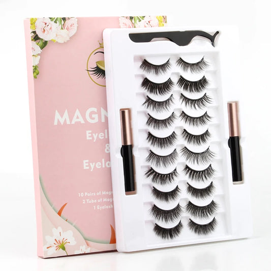 1/3/5/10 Pairs Magnetic Eyelashes