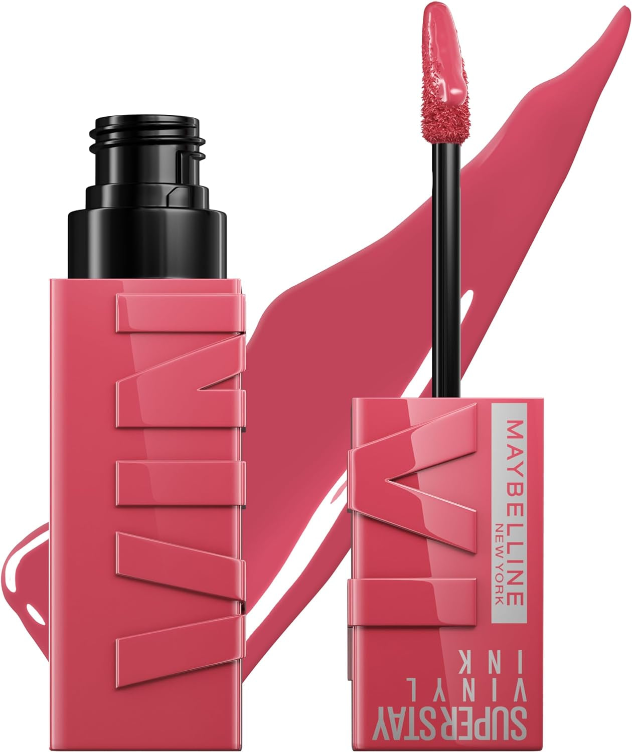 Maybelline Super Stay Vinyl Ink Longwear Liquid Lipcolor, Highly Pigmented with Instant Shine, Sultry Shade, 1 Count