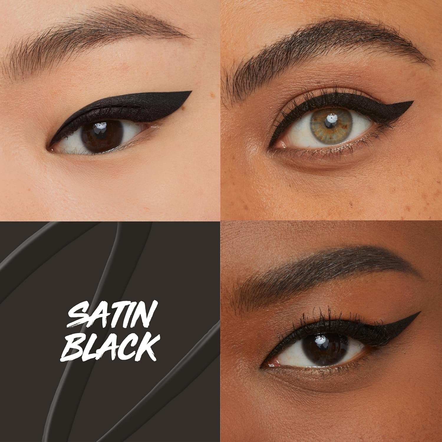 Maybelline Eyestudio Master Precise All Day Liquid Eyeliner in Black, 0.034 Fl. Oz.