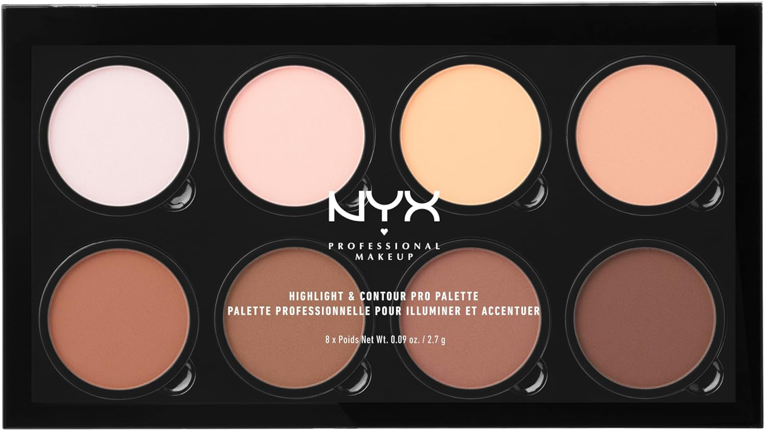 Professional Highlight and Contour Palette