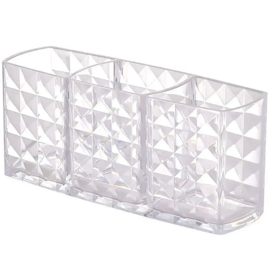 1PC Clear Acrylic Makeup Brush Holder Desk Cosmetic Organiser Lipstick Brush Storage Lipstick Brush Storage Holder