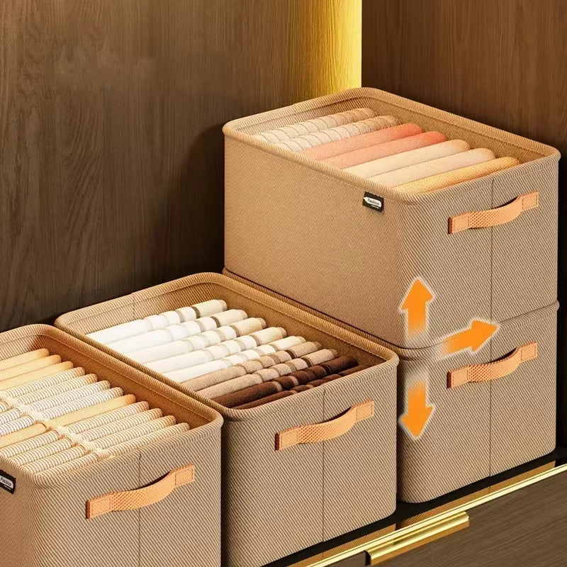 Clothing Organizer for Pants and Sweaters - Storage Cabinets and Drawers for Jeans and Wardrobe Essentials