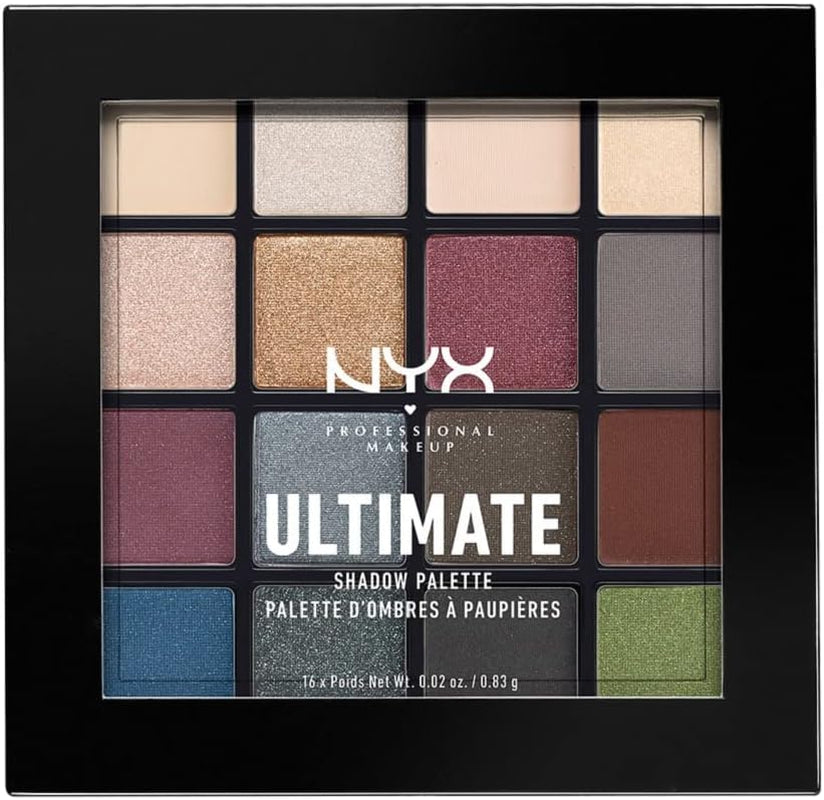 Comprehensive Smoky and Highlight Eyeshadow Palette