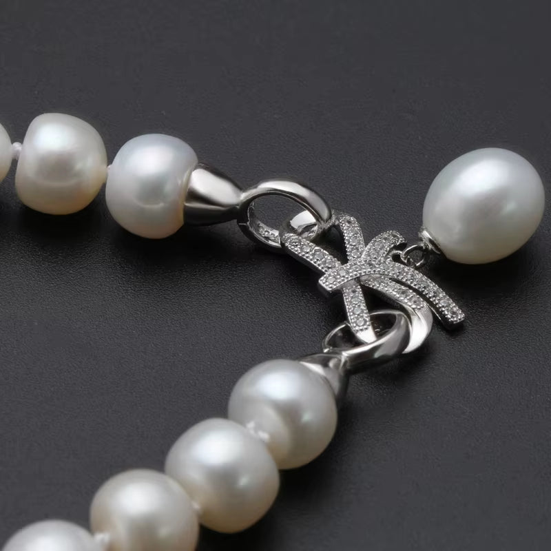 Elegant Freshwater Button Pearl Bracelet for Women - Natural Pearl Jewelry Gift for Birthdays - Premium Quality